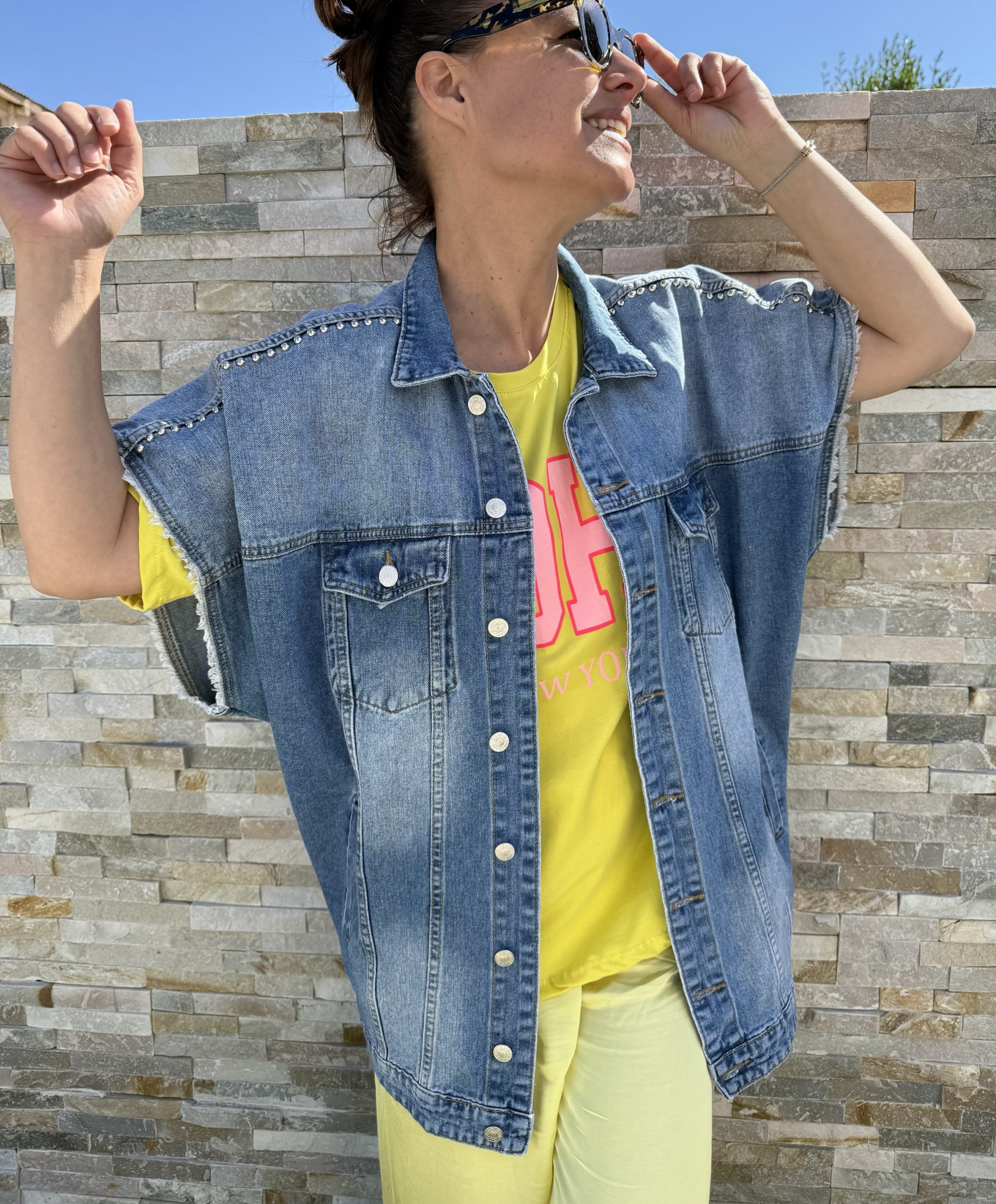 VESTE EN JEANS AMERICA TU