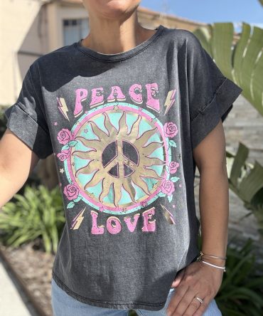 T-SHIRT FOND GRIS TU
