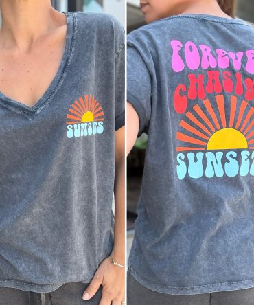 T-SHIRT FOND GRIS TU