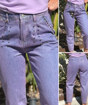 JEANS SHINY PURPLE