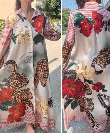 ROBE BUTTERFLY TU