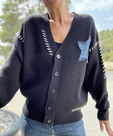 GILET STELLA BLACK TU