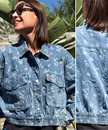 VESTE EN JEANS MODELE SIA