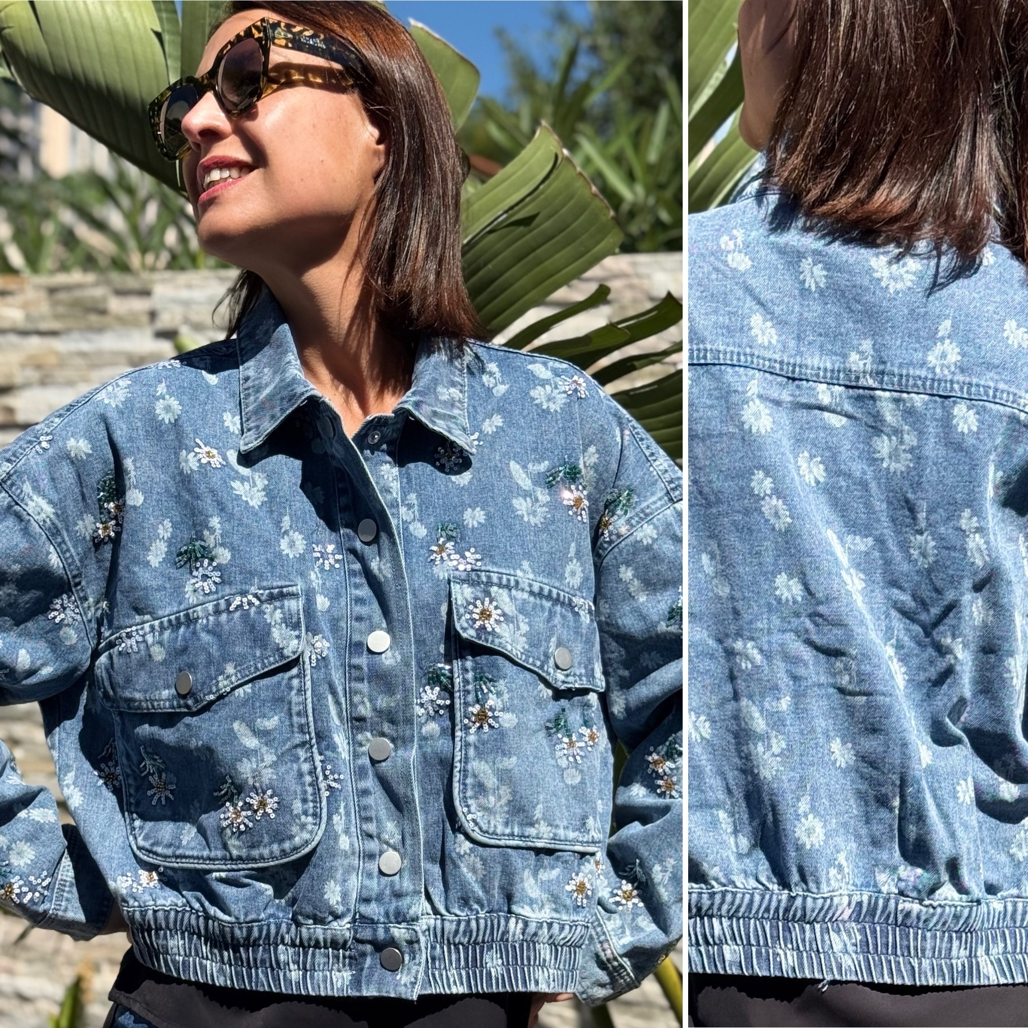 VESTE EN JEANS MODELE SIA