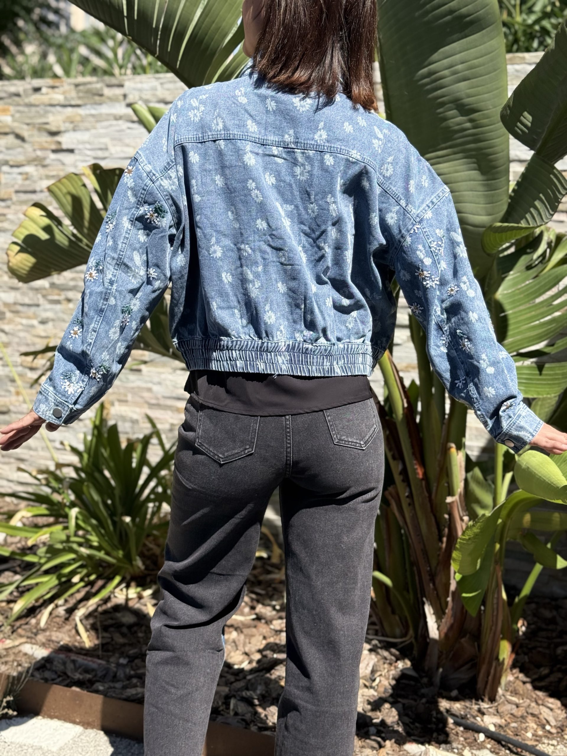 VESTE EN JEANS MODELE SIA – Image 3