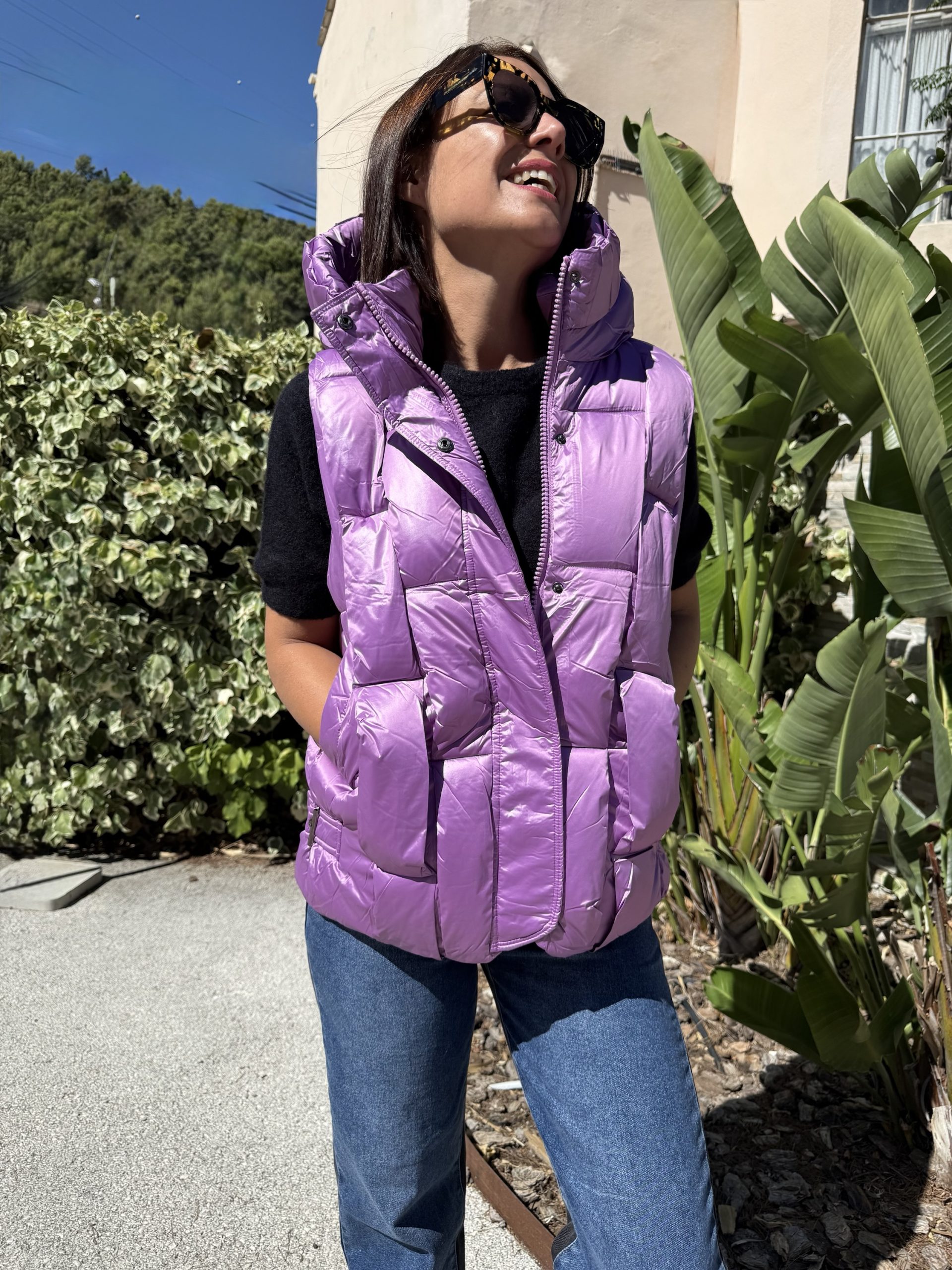 VESTE MATELASSEE SANS MANCHE LX DRESS PARME – Image 2