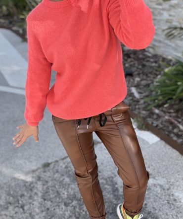 PANTALON SIMILI CUIR LAURIE TU