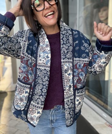 VESTE BANDANA TU 3 COLORIS AU CHOIX