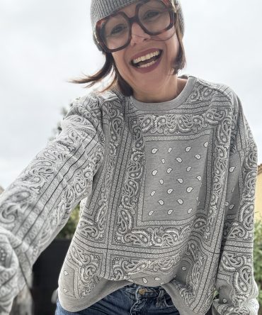 SWEAT BANDANA TU GRIS