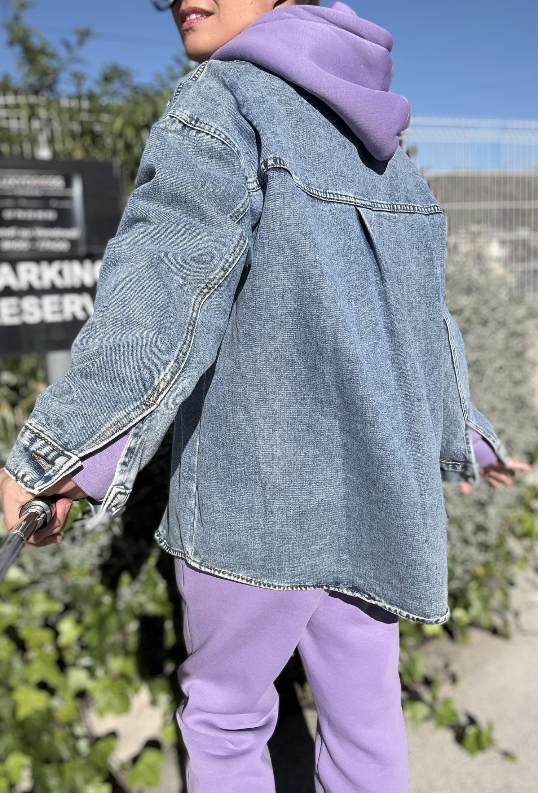 VESTE EN JEANS MODELE PINK – Image 2
