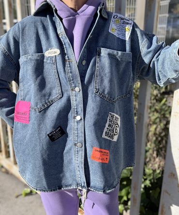 VESTE EN JEANS MODELE PINK