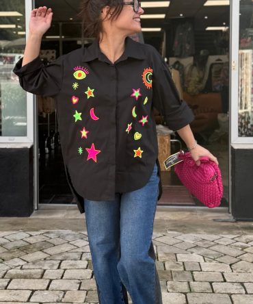CHEMISE ASTRO NOIRE TU
