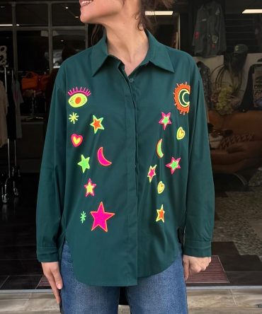 CHEMISE ASTRO VERTE TU